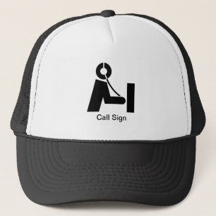 Ham Radio Icon Hat   Customise It!
