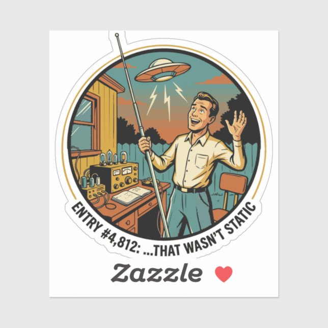 Ham Radio Logbook Entry: that wasn't static (Sheet)