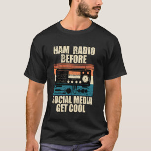 Ham Radio Operator Amateur Vintage Men Women ham r T-Shirt