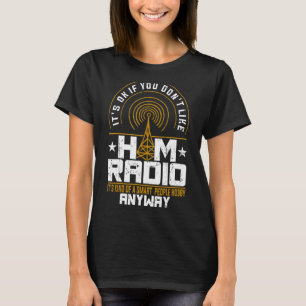 Ham Radio Operator Radio Amateur Morse Hobby Code T-Shirt