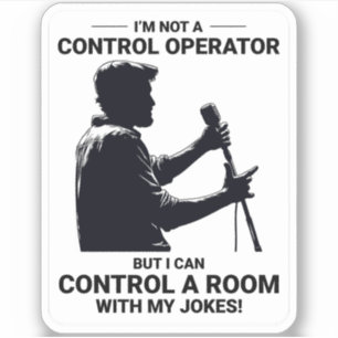 Ham Radio Operator Stand-Up Comedy Control Room