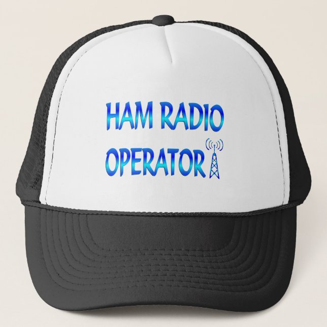 Ham Radio Operator Trucker Hat (Front)