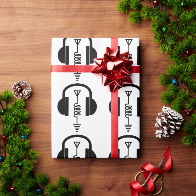 Ham Radio Operator Wrapping Paper (Holiday Gift)