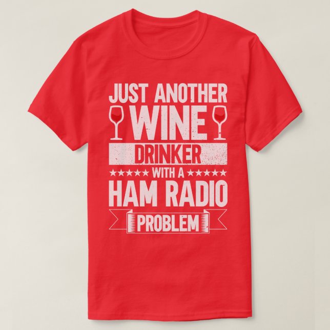 Ham Radio Radio Operator Amateur Radio Licensed Ha T-Shirt (Design Front)