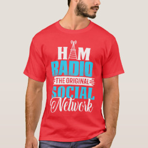 Ham Radio Social Network  T-Shirt