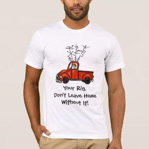 Ham Radio Truck Mobile Rig T-Shirt  Ver. 2