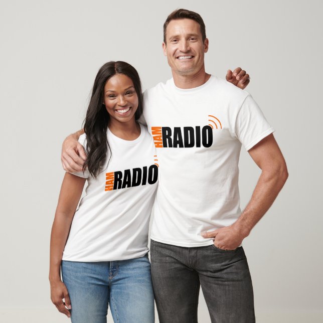 Ham Radio Wave Tshirt (Unisex)