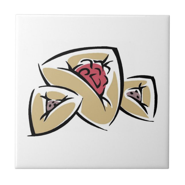 Hamantashen Tile (Front)