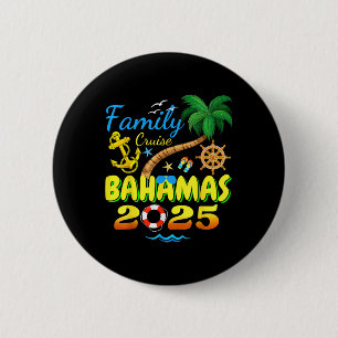 Hamas Cruise 2025 Family Friends Group Vacation Ma 6 Cm Round Badge