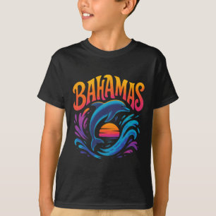 Hamas - Dolphin Sunset Diving Surfing Ocean T-Shirt