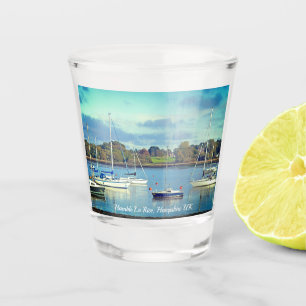 Hamble Le Rice Waters Edge Hampshire Photo Shot Glass