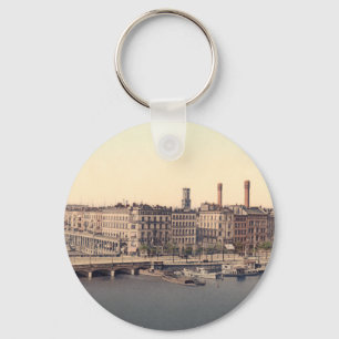 Hamburg Alsterarkaden Deutschland Alster Germany Key Ring
