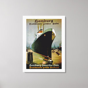 Hamburg-Amerika Line Canvas Print