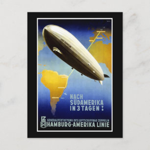 Hamburg Amerika Linie Hamburg America Line HAPAG Postcard