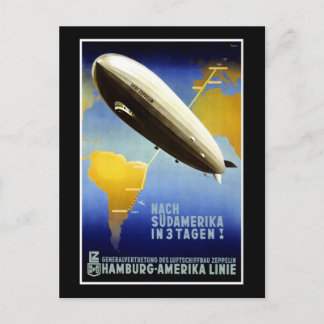 Hamburg Amerika Linie Hamburg America Line HAPAG Postcard