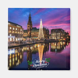 Hamburg Christmas Market Magnet