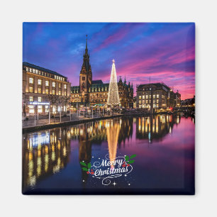Hamburg Christmas Market Magnet