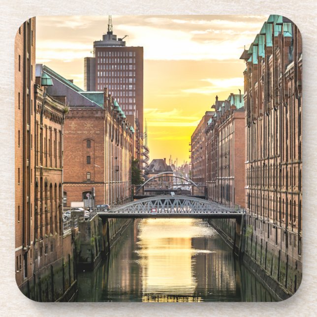 Hamburg CityScape Coaster (Front)