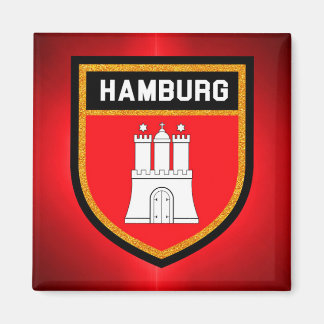 Hamburg Flag Magnet
