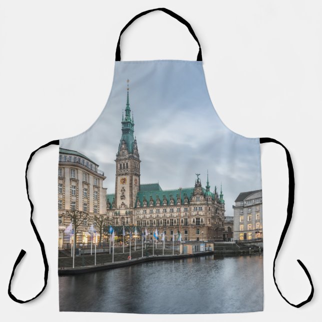 Hamburg Germany Apron (Front)