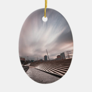 Hamburg Germany Ceramic Tree Decoration