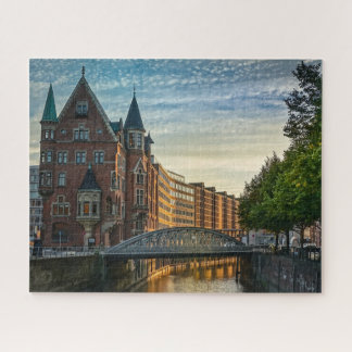 Hamburg, Germany City View Jigsaw Puzzle
