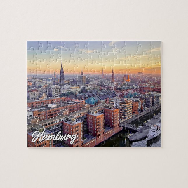 Hamburg, Germany Jigsaw Puzzle (Horizontal)