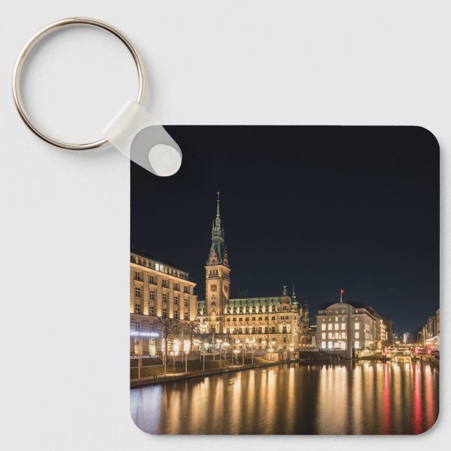 Hamburg Germany Key Ring (Front)