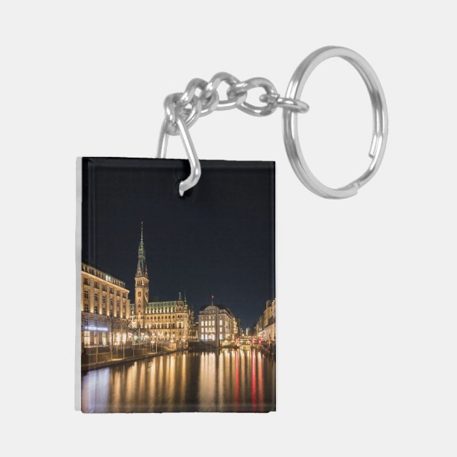Hamburg Germany Key Ring (Back Left)