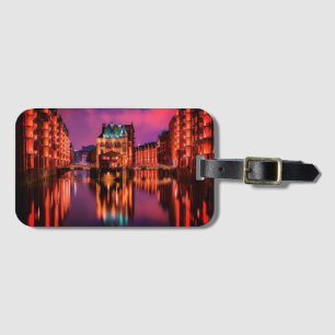 Hamburg Germany Luggage Tag
