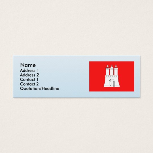 Hamburg, Germany Mini Business Card