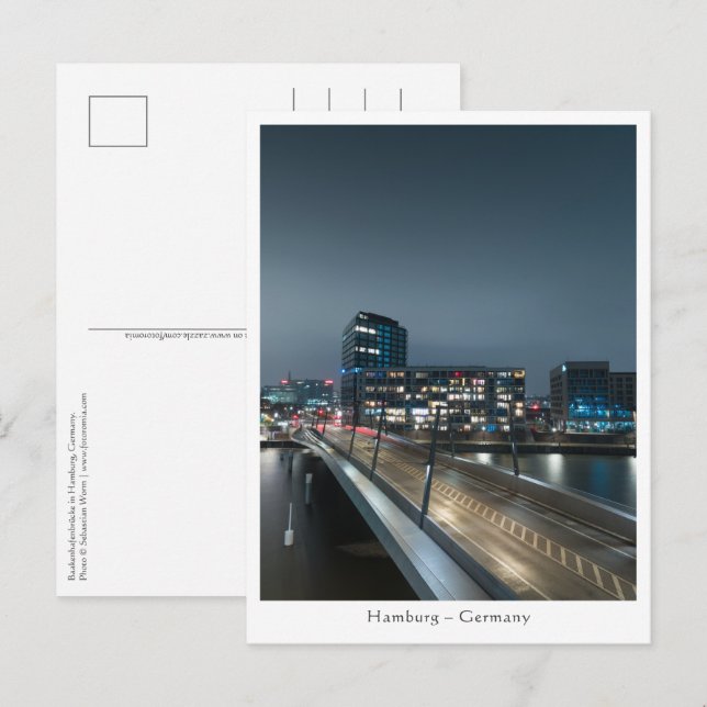 Hamburg Germany Postcard (Front/Back)