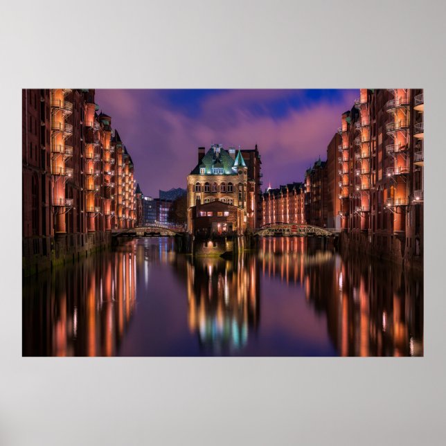 Hamburg Germany Poster (Front)