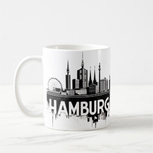 Hamburg Germany Skyline–Cityscape Urban Reflection Coffee Mug