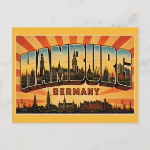 Hamburg Germany St. Michaelis Church Postcard