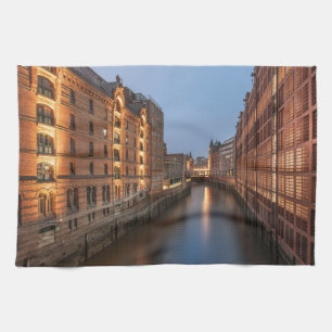 Hamburg Germany Tea Towel