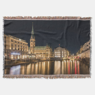 Hamburg Germany Throw Blanket