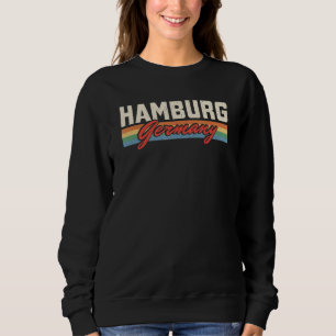 Hamburg Hamburger Northern Germany Harbor Low Germ Sweatshirt