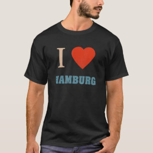 Hamburg Hamburger Northern Germany Harbour Low Ger T-Shirt