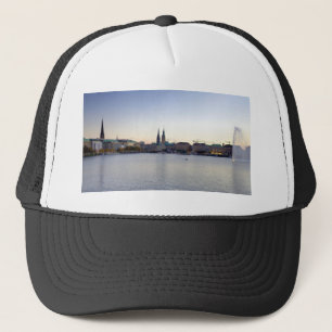 Hamburg Harbour Hafen Hamburger Deutschland Trucker Hat