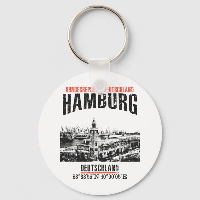 Hamburg Key Ring (Front)