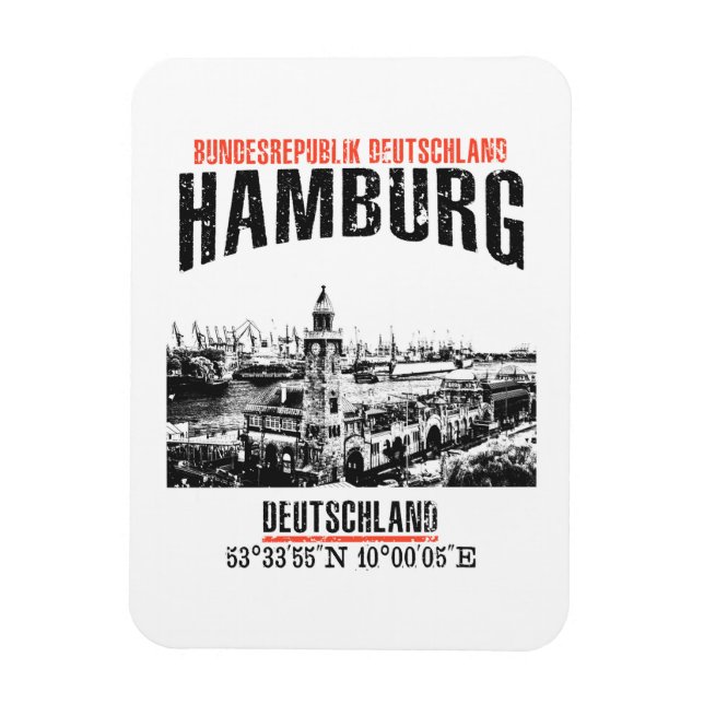 Hamburg Magnet (Vertical)