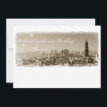 Hamburg Michel, Weihnachtsgrüße aus Hamburg, Karte Holiday Card<br><div class="desc">Weihnachtskarte aus Hamburg,  Michel,  Sankt Michaelis Kirche Hamburg,  Weihnachtsgrüße</div>