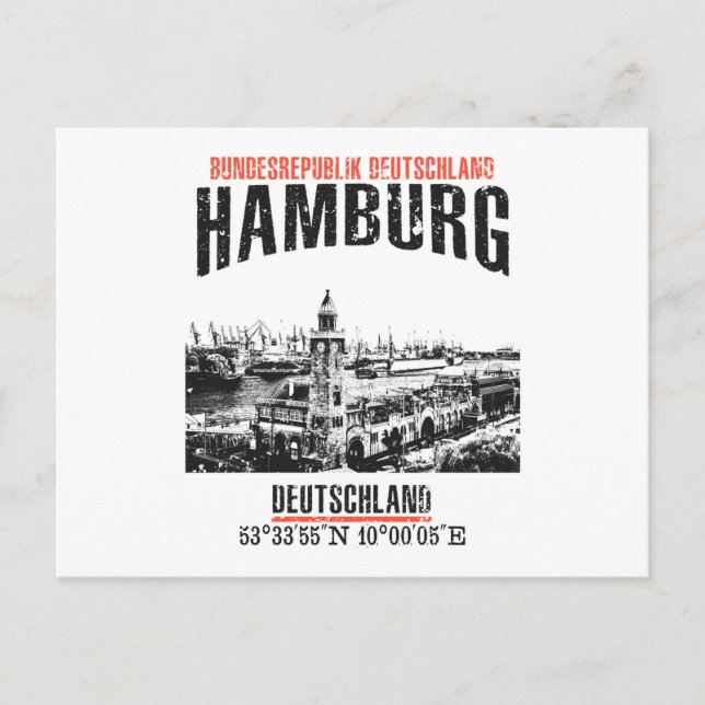 Hamburg Postcard (Front)
