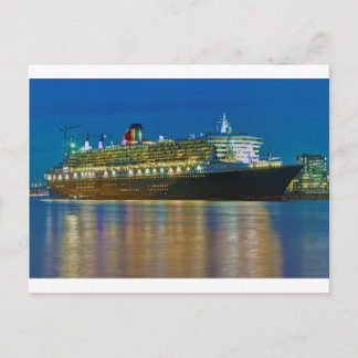 Hamburg Queen Marry 2 Postcard