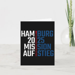 Hamburg Rise 2025 Fan Design Football Love Card