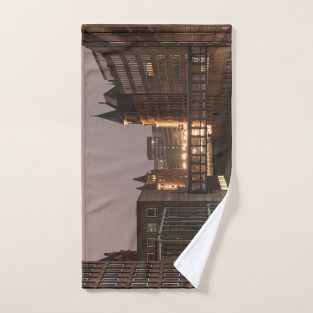 Hamburg Speicherstadt Hand Towel (Hand Towel)