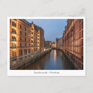 Hamburg Speicherstadt Postcard