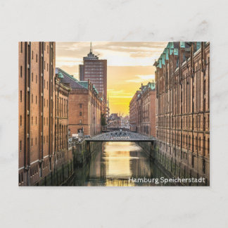 Hamburg Speicherstadt Postcard