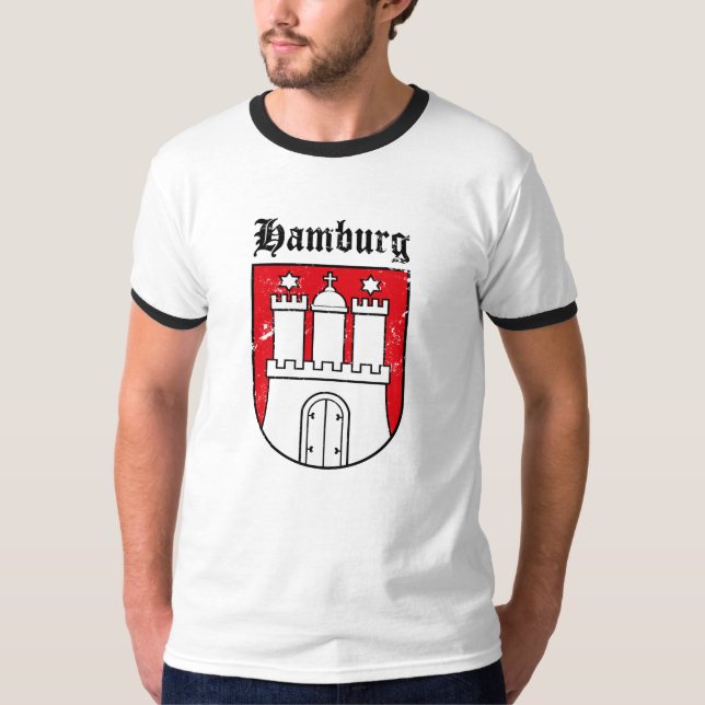 Hamburg Wappen T-Shirt (Front)